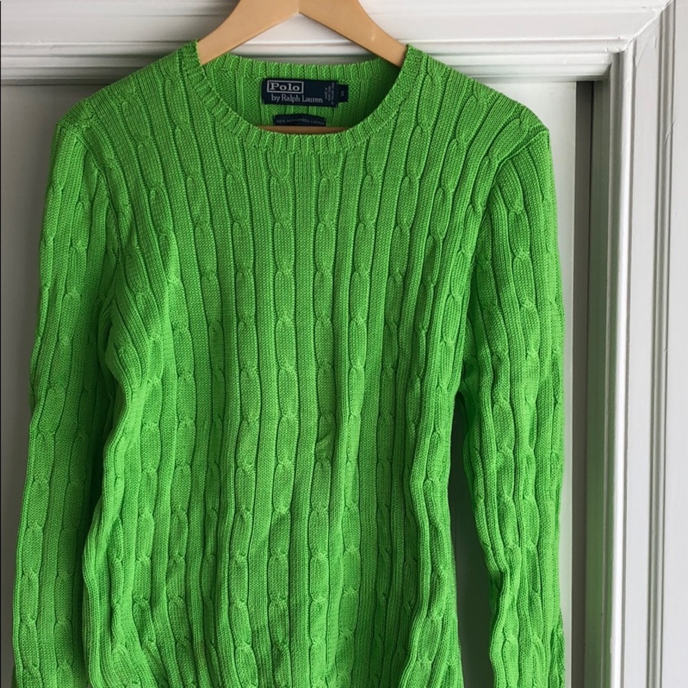 Cotton men’s polo sweater
